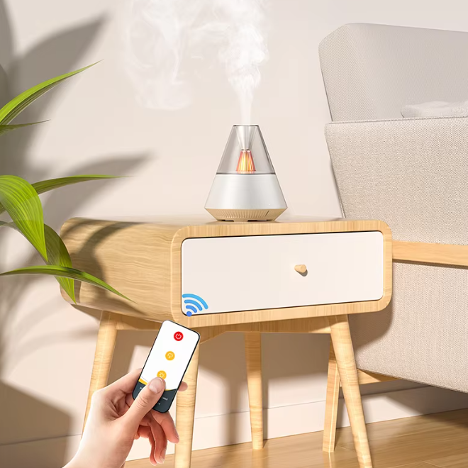 Wholesale 2 Pcs of Remote Control Essential Oil Aroma Diffuser with Air Humidifier